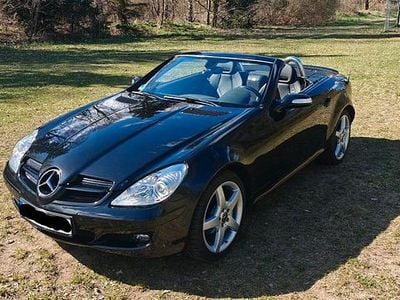 Usata Mercedes SLK200 163 CV (119 kW) 2004 Nero Cabrio