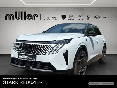 Gebraucht Peugeot e-3008 GT 156 kW (213 PS) 2025 Met. okenit weiß SUV