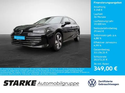 Gebraucht VW Passat Business 150 PS (110 kW) 2024 Grenadillschwarz metallic Kombi