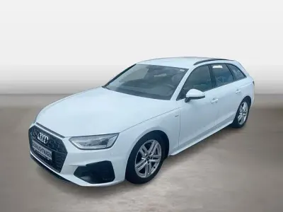 Gebraucht Audi A4 S-Line 204 PS (150 kW) 2023 Gletscherweiß metallic Kombi