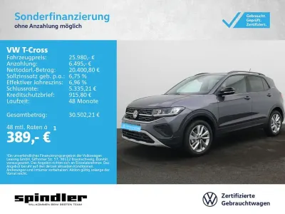 Gebraucht VW T-Cross Goal 116 PS (85 kW) 2025 Grau SUV