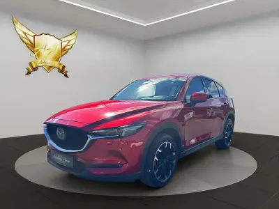Gebraucht Mazda CX-5 Sports-Line 175 PS (128 kW) 2017 Magmarot metallic SUV
