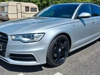 Używany Audi A6 S-Line 204 KM (150 kW) 2013 Srebrny Kombi
