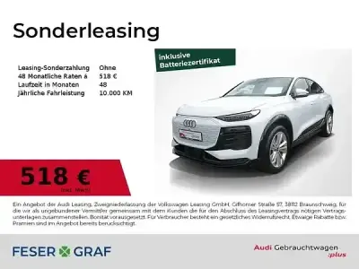 Gebraucht Audi Q6 e-tron Ambiente 185 kW (252 PS) 2025 Gletscherweiß SUV