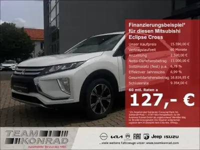 Gebraucht Mitsubishi Eclipse Cross Spirit 163 PS (119 kW) 2021 Weiß SUV