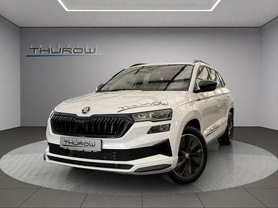 Gebraucht Skoda Karoq SportLine 190 PS (139 kW) 2024 Weiß SUV