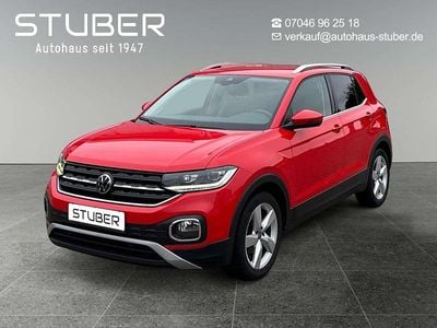 Flashrot Gebraucht 2021 VW T-Cross Style SUV | 17.990 € (Guter Preis)