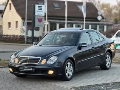 Brugt Mercedes E320 Classic 204 HK (150 kW) 2004 Sort Sedan