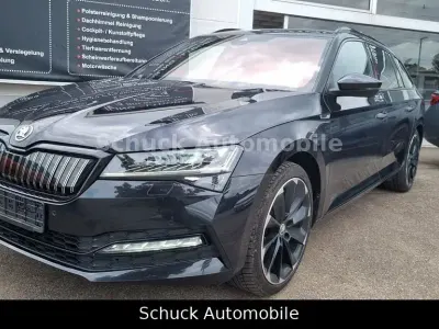 Gebraucht Skoda Superb SportLine 156 PS (114 kW) 2022 Schwarz Limousine