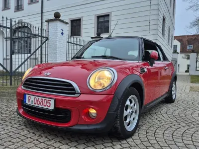 Brugt Mini One Cabriolet 98 HK (72 kW) 2015 Rød Cabriolet