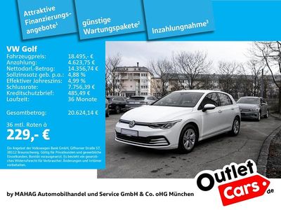 Gebraucht VW Golf VIII Life 150 PS (110 kW) 2022 Weiß Limousine