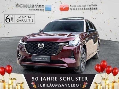 Neu Mazda CX-80 Homura-Line 328 PS (241 kW) 2025 Rot SUV