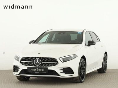 Gebraucht Mercedes A250 AMG line 160 PS (117 kW) 2022 Unilack polarweiß Limousine