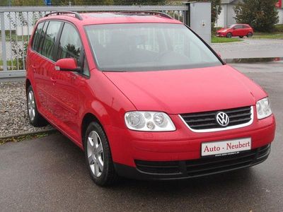 Gebraucht VW Touran Goal 105 PS (77 kW) 2006 Rot Van / Kleinbus