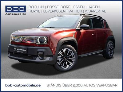 Neu Renault 4 E-Tech Iconic 110 kW (150 PS) 2025 Karmesinrot metallic, black pearlschwarz metalli (rot) SUV
