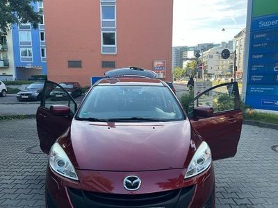 Gebraucht Mazda 5 Center-Line 150 PS (110 kW) 2011 Rot Van / Kleinbus