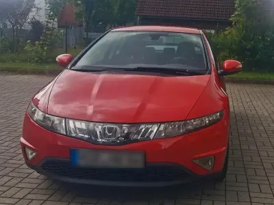 Gebraucht Honda Civic 99 PS (72 kW) 2008 Rot Limousine