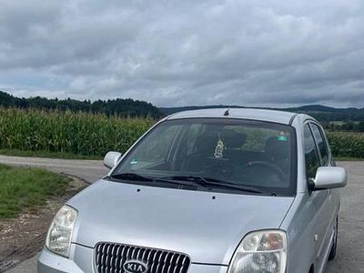 Brugt Kia Picanto 65 HK (47 kW) 2004 Grå Hatchback