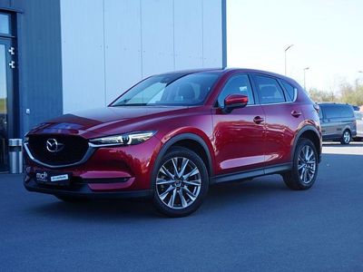 Gebraucht Mazda CX-5 Signature 150 PS (110 kW) 2019 Rot SUV