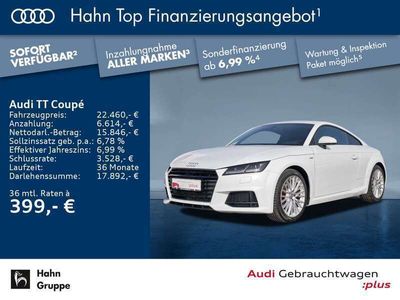 gebraucht Audi TT TTCoupe 1.8 TFSI 6-Gang S-Line Alca GRA Einpark
