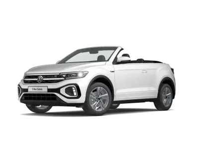 Gebraucht VW T-Roc Cabriolet R-line 150 PS (110 kW) 2022 Pure white Cabrio