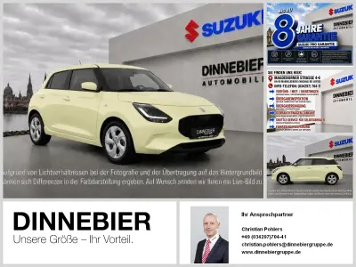 Gebraucht Suzuki Swift Comfort+ 83 PS (61 kW) 2026 Gelb (metallic) Kleinwagen