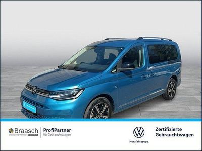 Usata VW Caddy Maxi Style 122 CV (89 kW) 2024 Blu Monovolume