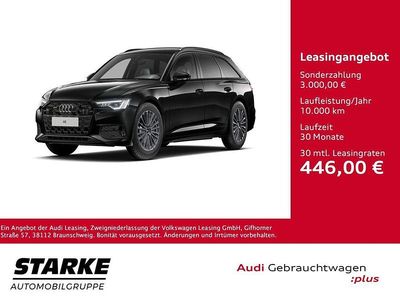 Schwarz (mythosschwarz metallic) Gebraucht 2025 Audi A6 Advanced Kombi | 54.930 € (Fairer Preis)