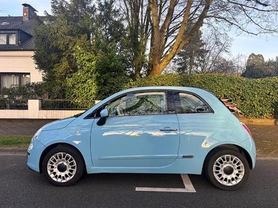 Second-hand Fiat 500C 96 CP (70 kW) 2012 Albastru Cabrio