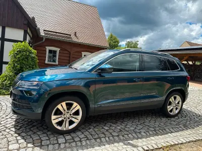 Gebraucht Skoda Karoq Style 150 PS (110 kW) 2019 Blau SUV