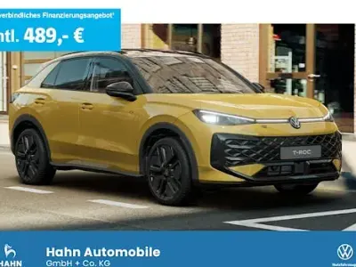 Neu VW T-Roc R-line 150 PS (110 kW) 2026 Gelb SUV
