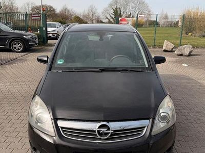 Gebraucht Opel Zafira 140 PS (102 kW) 2008 Schwarz Van / Kleinbus