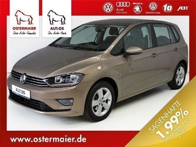 Gebraucht VW Golf Sportsvan Comfortline 110 PS (80 kW) 2014 Gold metallic Van / Kleinbus