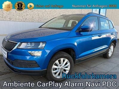 Gebraucht Skoda Karoq Ambiente 110 PS (80 kW) 2021 Blau SUV