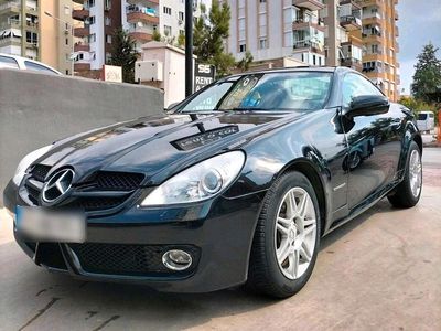 Second-hand Mercedes SLK200 163 CP (119 kW) 2008 Negru Cabrio