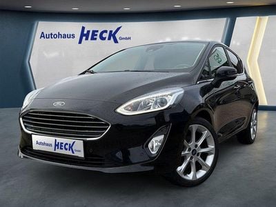 Schwarz Gebraucht 2017 Ford Fiesta Titanium Limousine | 8.500 € (Fairer Preis)