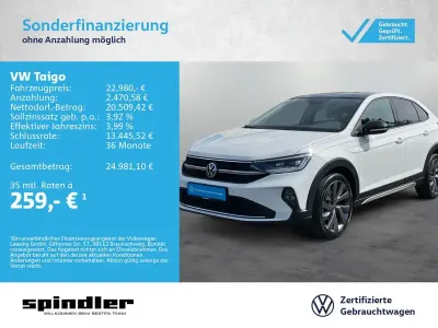 Gebraucht VW Taigo IQ Drive 150 PS (110 kW) 2022 Pure white SUV