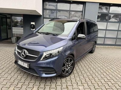 Usata Mercedes V250 AMG line 190 CV (139 kW) 2023 Blu Monovolume