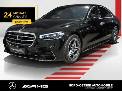Gebraucht Mercedes S580 AMG line 503 PS (369 kW) 2022 Metalliclack obsidianschwarz Limousine