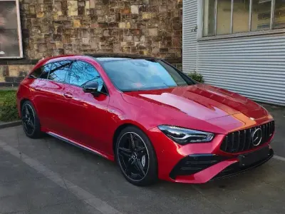 Gebraucht Mercedes CLA35 AMG Shooting Brake AMG 306 PS (225 kW) 2023 Rot Kombi