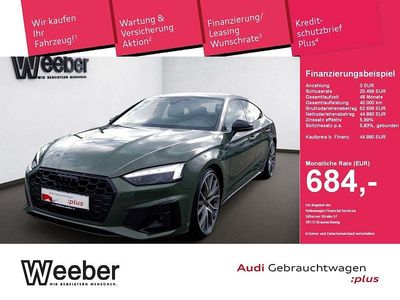 Gebraucht Audi A5 Sportback Business 286 PS (210 kW) 2022 Distriktgrün metallic Kleinwagen