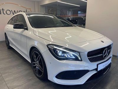 Gebraucht Mercedes CLA200 Shooting Brake AMG line 156 PS (114 kW) 2017 Weiß Kombi