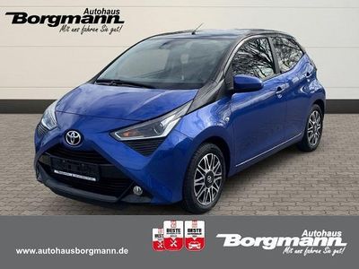 Gebraucht Toyota Aygo X-clusiv 72 PS (52 kW) 2018 Blau Kleinwagen