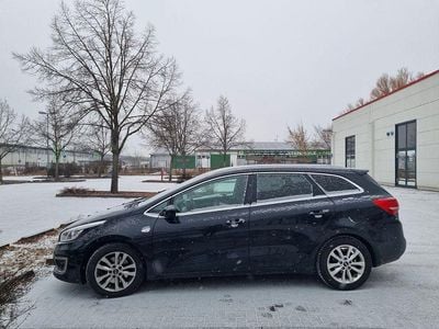 Gebraucht Kia Ceed Sportswagon DREAM-TEAM Edition 135 PS (99 kW) 2017 Schwarz Kombi