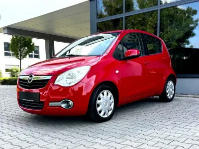 Gebraucht Opel Agila Edition 94 PS (69 kW) 2012 Rot Kleinwagen
