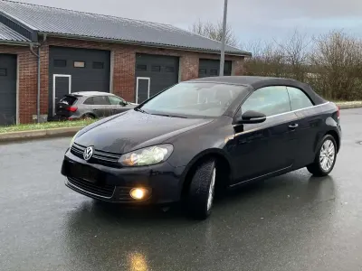 Gebraucht VW Golf Cabriolet Life 122 PS (89 kW) 2013 Schwarz Cabrio