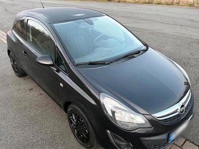 Gebraucht Opel Corsa 87 PS (63 kW) 2013 Schwarz Kleinwagen