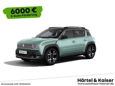 Hautsdefrance grün mit schwarzem dach (grün) Neu 2025 Renault 4 E-Tech Komfort SUV | 34.189 € (Fairer Preis)