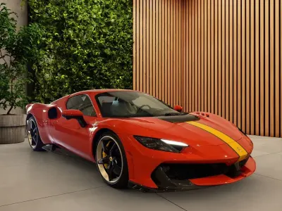 Neu Ferrari 296 880 PS (647 kW) 2026 Rot Cabrio