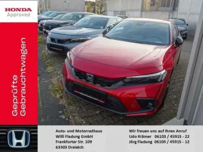 Gebraucht Honda Civic Sport 143 PS (105 kW) 2024 Premium crystal red (metallic) Limousine